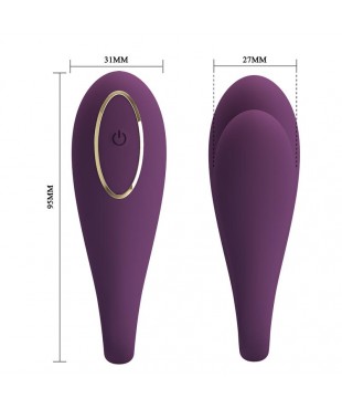 August Vibrador de Parejas con App Lila August Vibrador de Parejas con App Lila