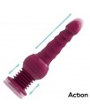 Rocket Vibrador con Thrusting Ultra Jet Thruster con Potente Ventosa