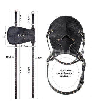 Rebellion Reign Dildo Saddle Silla de Montar Rebellion Reign Dildo Saddle Silla de Montar