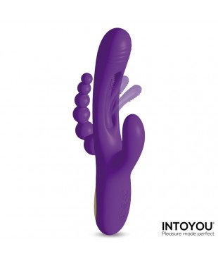 Triya Vibrador con Lengua Flipping y Cadena Anal