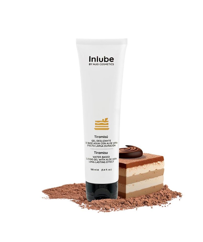 Inlube Lubricante Base Agua Tiramisu 100ml