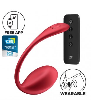 Shiny Petal con APP Satisfyer Connect Rojo