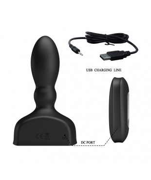 Plug Anal Inflable con Control Remoto Mr Play Plug Anal Inflable con Control Remoto Mr Play
