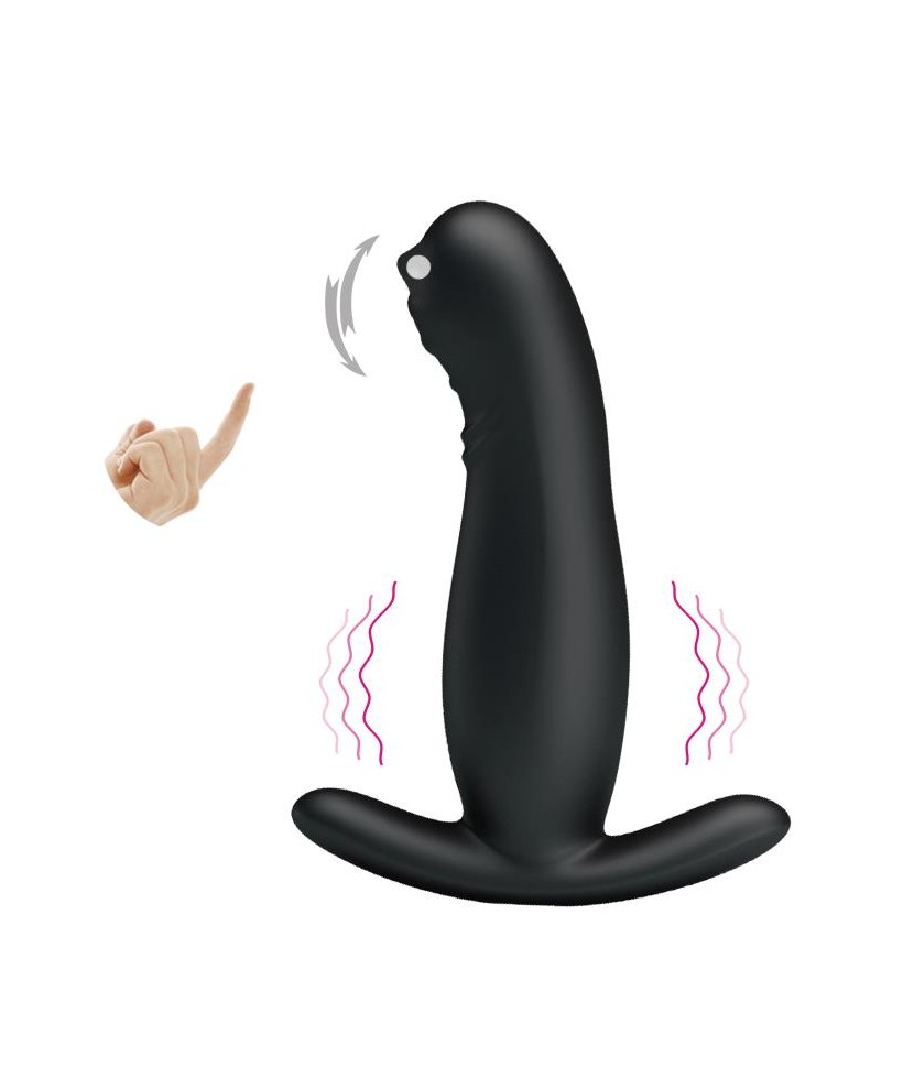 Masajeador Prostatico con Vibracion y Finger