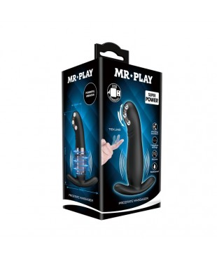 Masajeador Prostatico con Vibracion y Finger