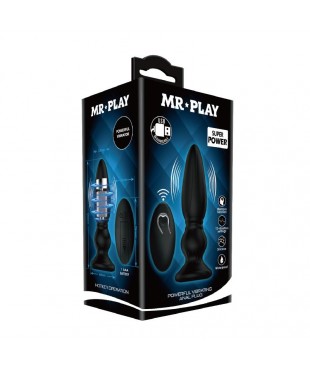 Plug Anal con Vibracion y Control Remoto Plug Anal con Vibracion y Control Remoto