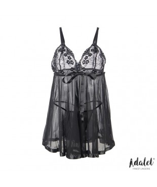 Numa Babydoll y Tanga Talla 44 46 Numa Babydoll y Tanga Talla 44 46