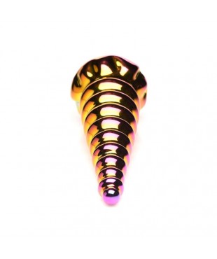 Dildo de Vidro de Borosilicato Twilinght Rainbow