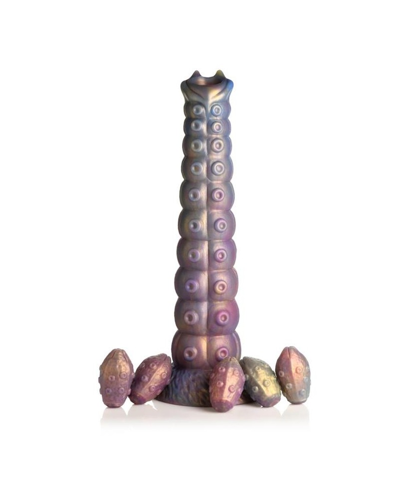 Dildo Ovoposito con 5 huevos Deep Invader Tentacle