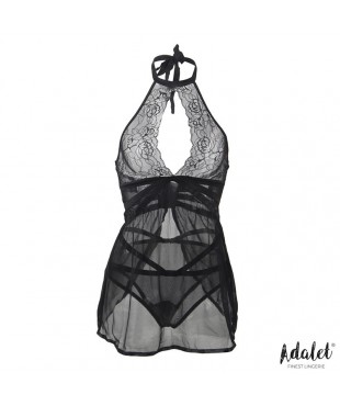 Nova Babydoll Espalda Abierta y Tanga