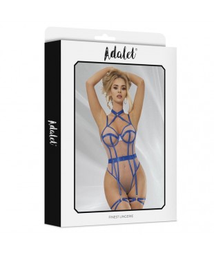 Killye Teddy de Malla con Tiras con Ligas Azul