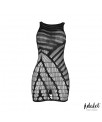 Ilona Bodystocking de Rejilla Patron Vertical