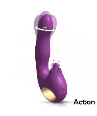 Toka Vibrador con Oscilación 360º y Lengua Estimuladora