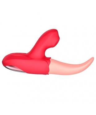 Estimulador Doble con Lengua y Pulsacion Estimulador Doble con Lengua y Pulsacion