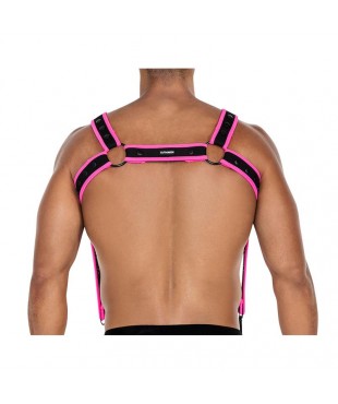 H4RNESS05 Arnes de Pecho Neon Rosa Talla unica H4RNESS05 Arnes de Pecho Neon Rosa Talla unica