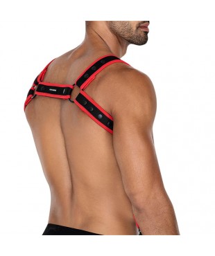 H4RNESS05 Arnes de Pecho Neon Rojo Talla unica H4RNESS05 Arnes de Pecho Neon Rojo Talla unica