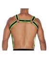 H4RNESS05 Arnes de Pecho Neon Verde Talla unica