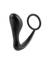 Estimulador Anal Ass Gasm Cockring Plug Color Negro