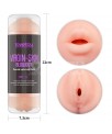 Masturbador Masculino Virgin skin Vagina y Boca