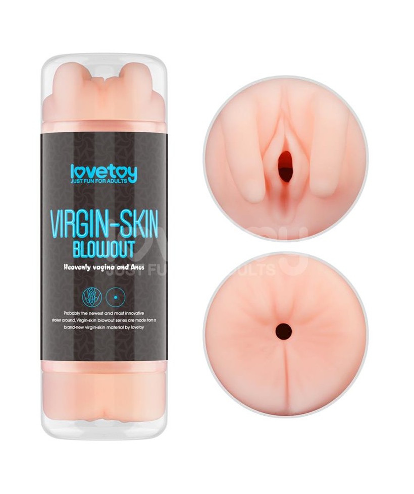Masturbador Masculino Virgin skin Vagina y Ano
