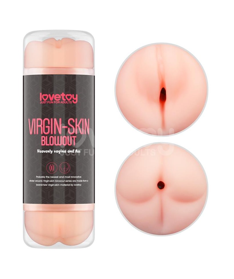 Masturbador Masculino Virgin skin Vagina y Ano