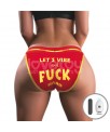 Braguitas con Vibracion Printed Panties 28 33