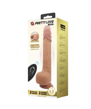 Tommy Dildo Realista con Vibracion y Thrusting con Contorl Remoto Tommy Dildo Realista con Vibracion y Thrusting con Contorl Remoto