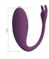 Catalina Huevo Vibrador con APP Purpura