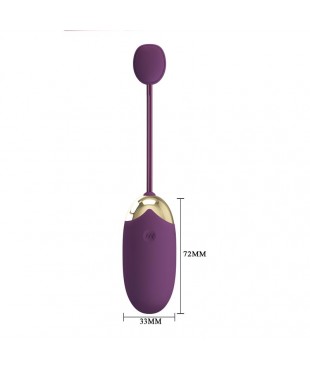 Abner Huevo Vibrador con App Lila