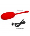 Kirk Huevo Vibrador Rojo