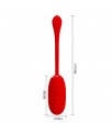 Kirk Huevo Vibrador Rojo