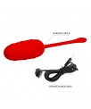 Marina Huevo Vibrador Rojo