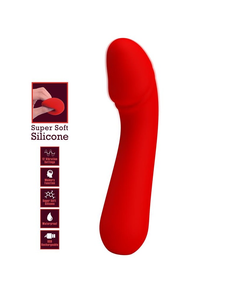 Cetus Vibrador Rojo