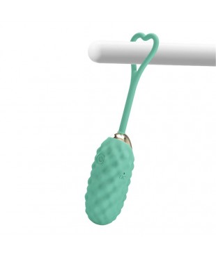 Vivian Huevo Vibrador con Control Remoto Pantalla Digital Verde Vivian Huevo Vibrador con Control Remoto Pantalla Digital Verde