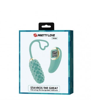 Vivian Huevo Vibrador con Control Remoto Pantalla Digital Verde Vivian Huevo Vibrador con Control Remoto Pantalla Digital Verde