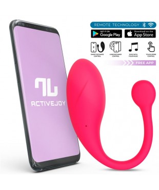 Bulby Huevo Vibrador con APP Rojo