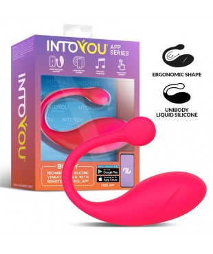 Bulby Huevo Vibrador con APP Rojo