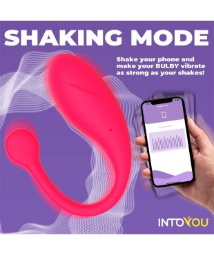 Bulby Huevo Vibrador con APP Rojo