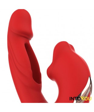 Mouty Vibrador con Funcion de Mordisqueo y Flipping con App