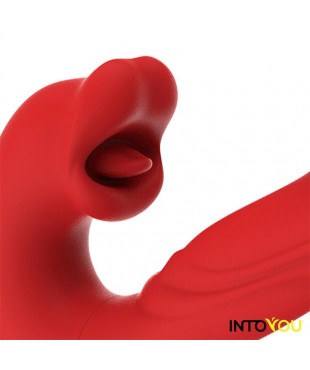 Mouty Vibrador con Funcion de Mordisqueo y Flipping con App