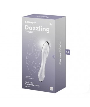 Estimulador de Cristal Dazzling Crystal 1 Hot and Cold Transparente Estimulador de Cristal Dazzling Crystal 1 Hot and Cold Transparente