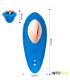 Vibrador de Braguita con APP Silicona Azul