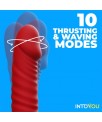 Ascen Vibrador con Thrusting y Waving y APP USB Magnetico