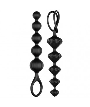 Set 2 Cadenas Anales Color Negro