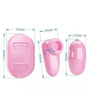 Magic Box Huevo Vibrador y Estimulador con Tapping