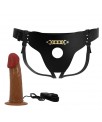 Arnes con Dildo Hueco y Vibracion con Control Remoto Starks