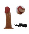 Arnes con Dildo Hueco y Vibracion con Control Remoto Starks