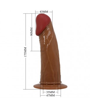 Arnes con Dildo Hueco y Vibracion con Control Remoto Starks Arnes con Dildo Hueco y Vibracion con Control Remoto Starks