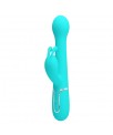 Vibrador con Thrusting y Bolas Rotatorias Dejon Azul