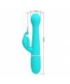 Vibrador con Thrusting y Bolas Rotatorias Dejon Azul